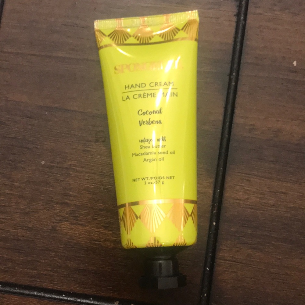 Spongellé coconut verbena hand cream